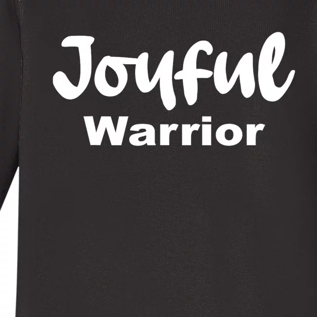 Joyful Warrior Baby Long Sleeve Bodysuit