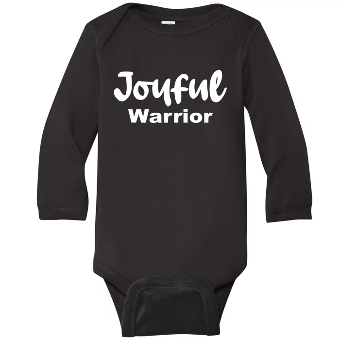 Joyful Warrior Baby Long Sleeve Bodysuit