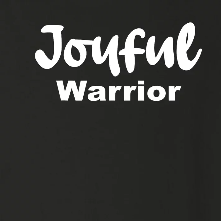 Joyful Warrior Toddler Long Sleeve Shirt