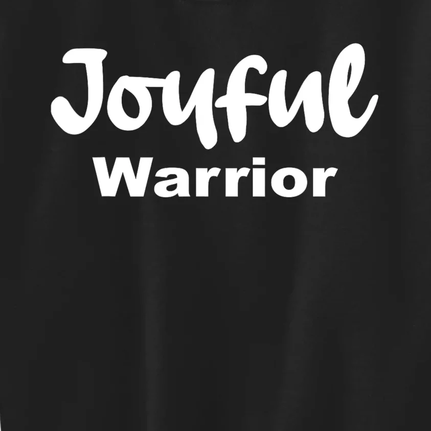 Joyful Warrior Kids Sweatshirt