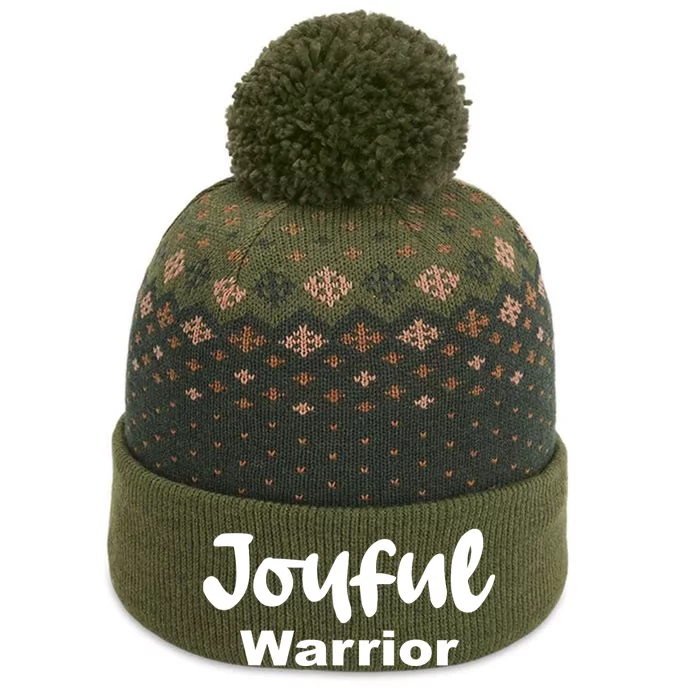 Joyful Warrior The Baniff Cuffed Pom Beanie