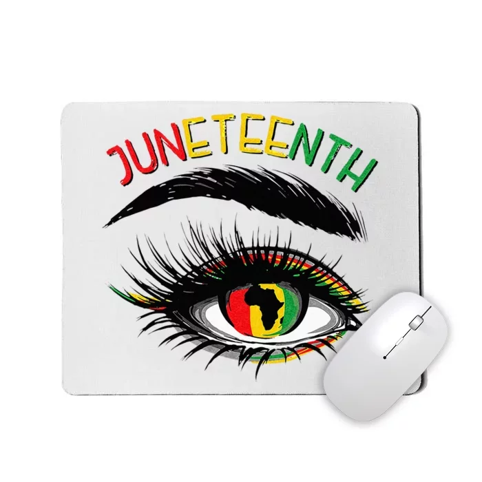 Juneteenth Wo Juneteenth African American Mousepad