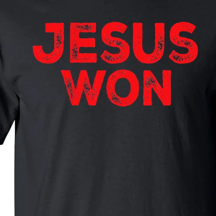 Jesus Won Tall T-Shirt