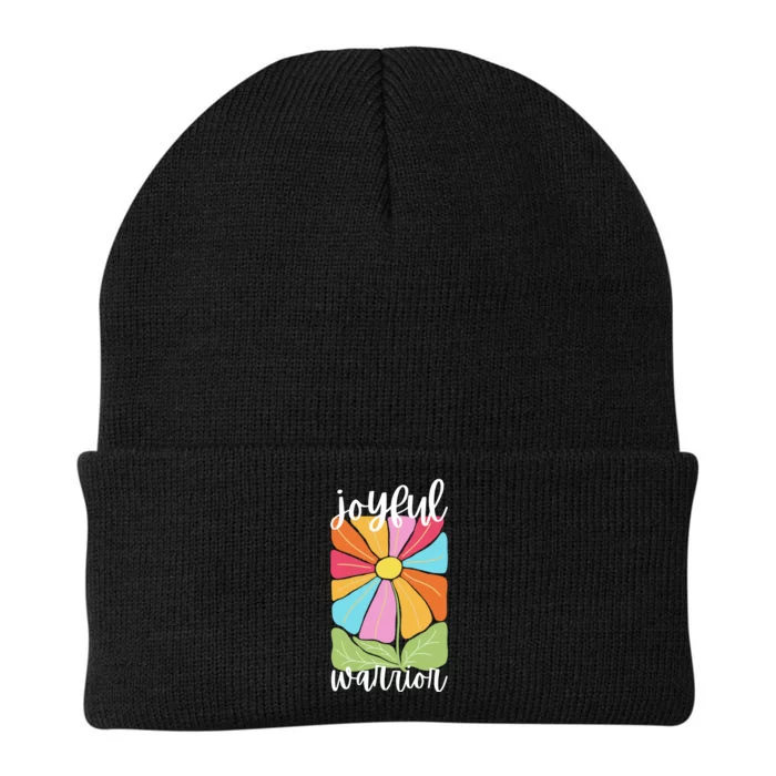 Joyful Warrior Knit Cap Winter Beanie