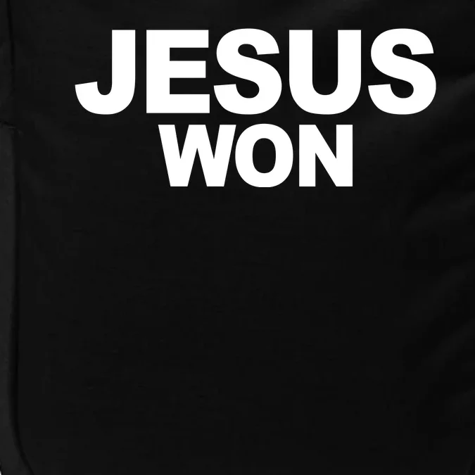 Jesus Won Impact Tech Backpack