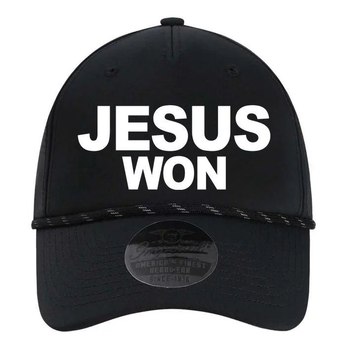 Jesus Won Performance The Dyno Cap