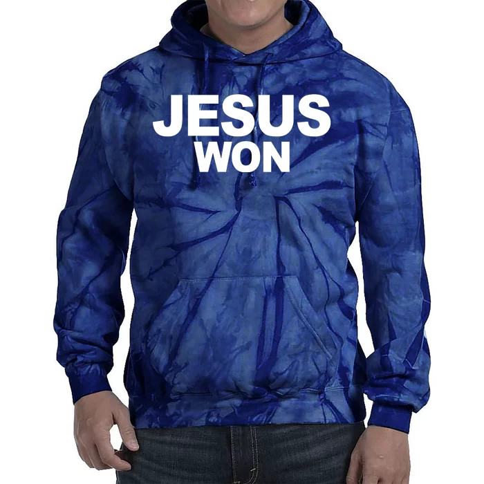 Jesus Won Tie Dye Hoodie