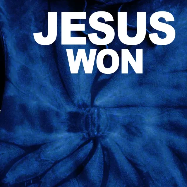 Jesus Won Tie Dye Hoodie