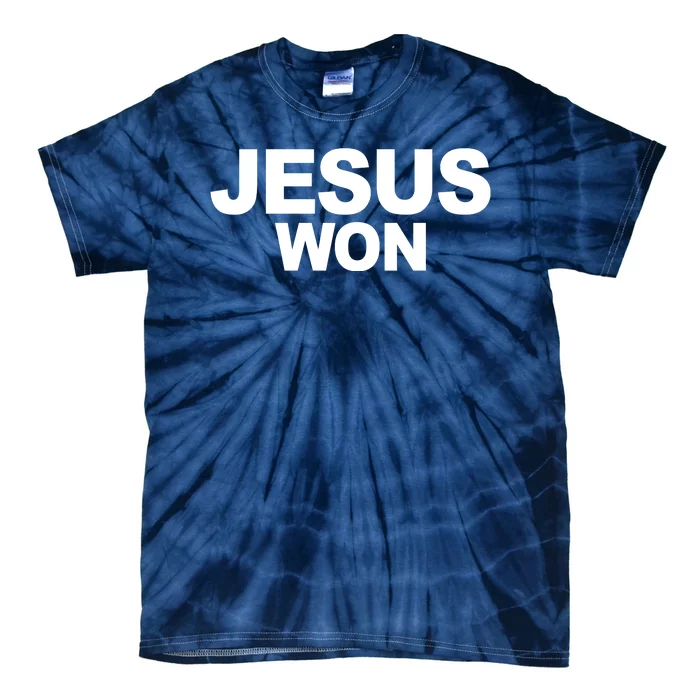 Jesus Won Tie-Dye T-Shirt