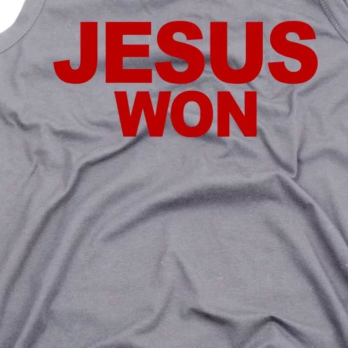 Jesus Won Tank Top