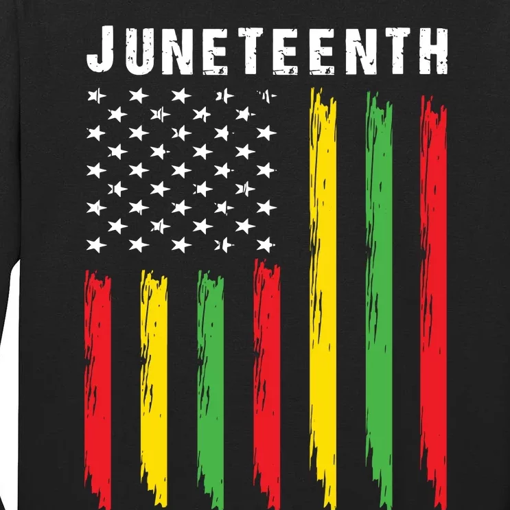 Juneteenth Women Juneteenth Shirts African American Tall Long Sleeve T-Shirt