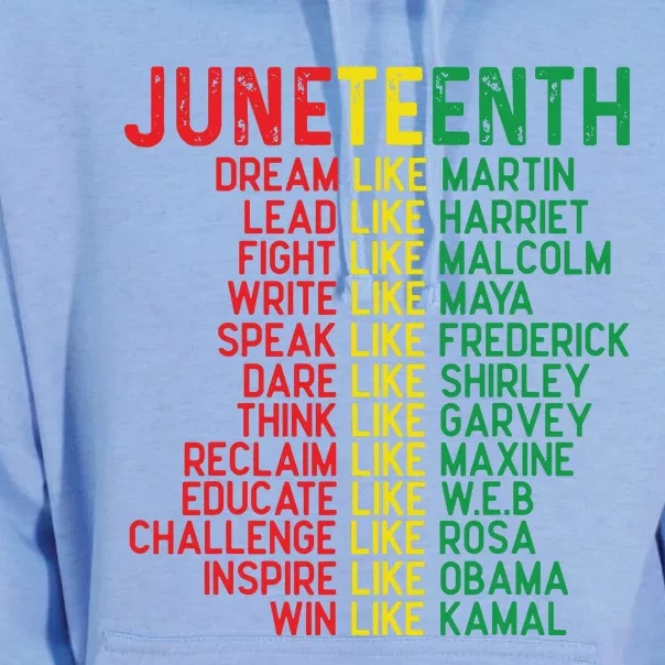 Juneteenth Women Juneteenth Shirts African American Unisex Surf Hoodie