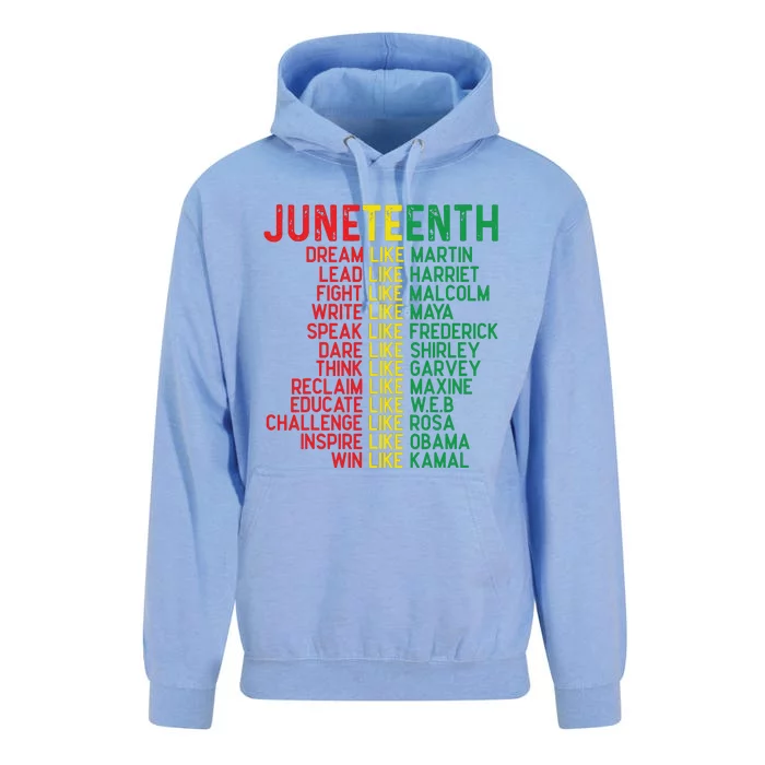 Juneteenth Women Juneteenth Shirts African American Unisex Surf Hoodie