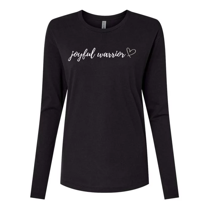 Joyful Warrior Womens Cotton Relaxed Long Sleeve T-Shirt