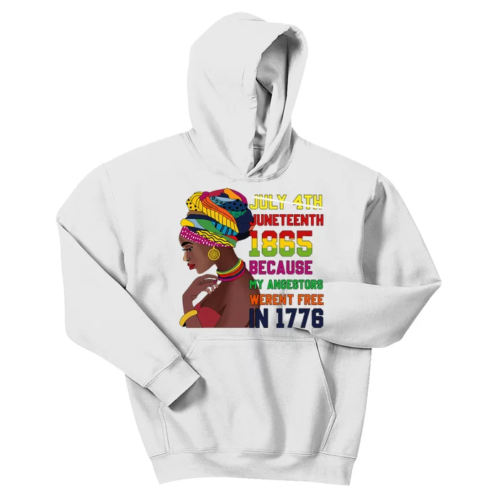 Juneteenth Women Juneteenth Shirts African American Kids Hoodie