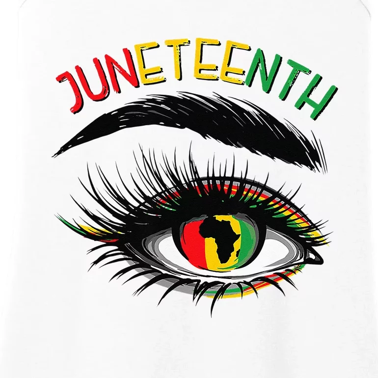 Juneteenth Women Juneteenth Shirts African American Ladies Essential Tank