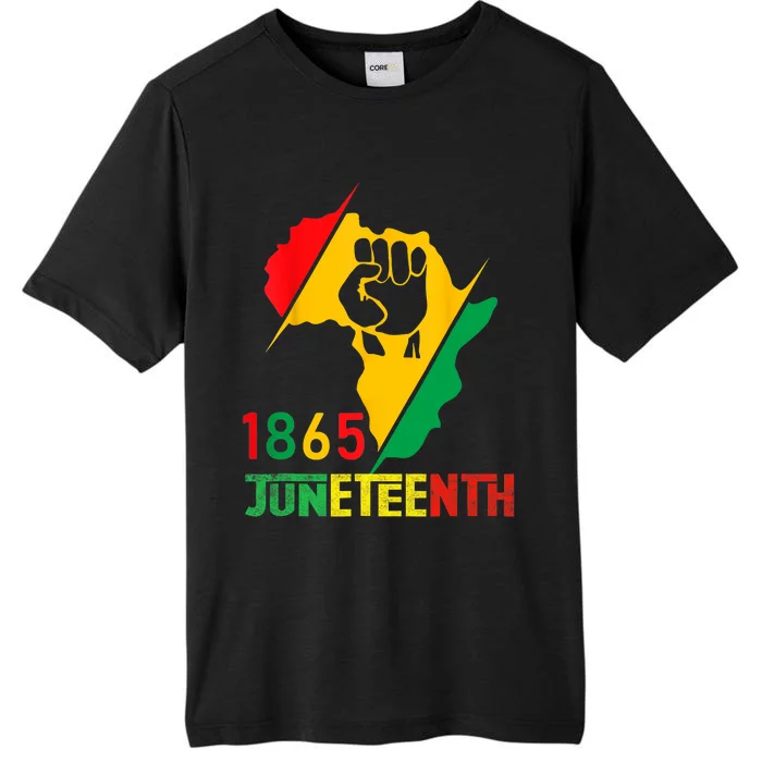 Juneteenth Women Juneteenth Shirts 1865 Juneteenth ChromaSoft Performance T-Shirt