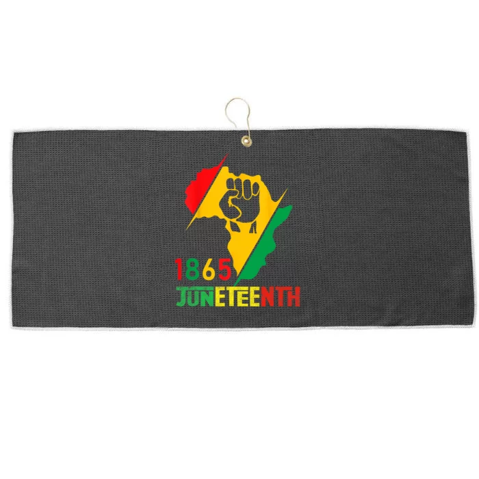 Juneteenth Women Juneteenth Shirts 1865 Juneteenth Large Microfiber Waffle Golf Towel