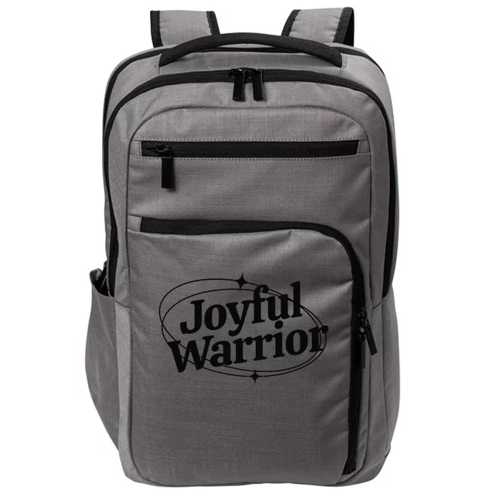 Joyful Warrior Kamala Harris Tim Walz Waltz 2024 Impact Tech Backpack