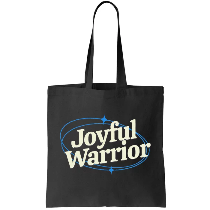 Joyful Warrior Kamala Harris Tim Walz Waltz 2024 Tote Bag