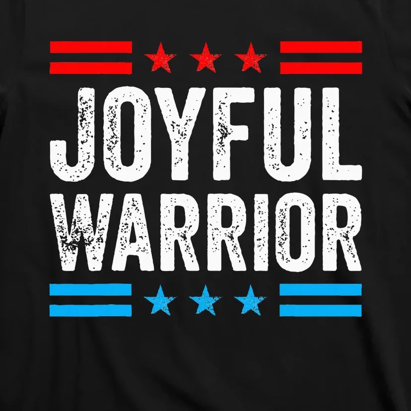 Joyful Warrior Kamala Waltz 2024 Kamala Harris Tim Walz T-Shirt