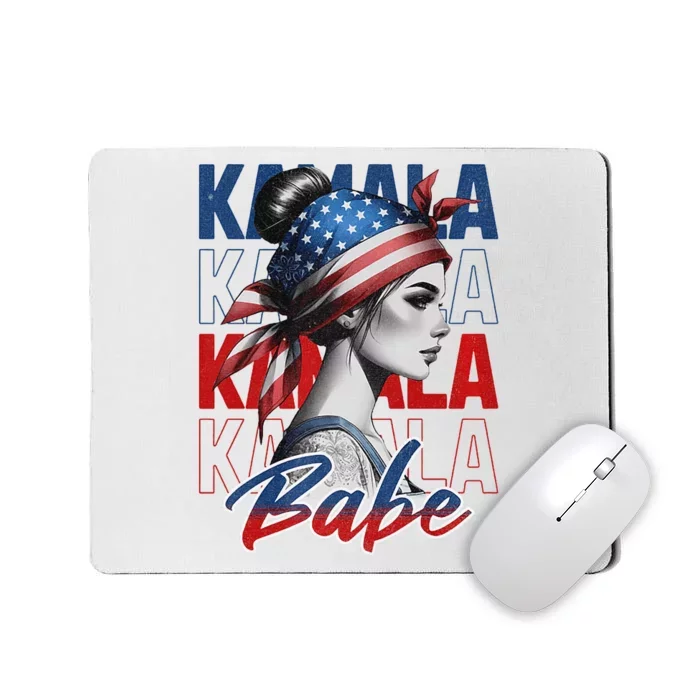 Joyful Warrior Kamala Harris Tim Waltz Waltz 2024 Mousepad