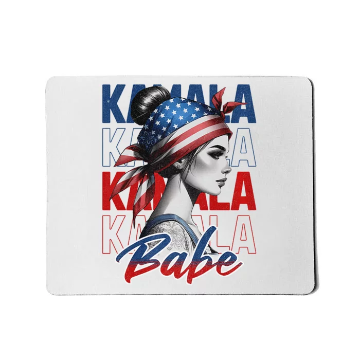 Joyful Warrior Kamala Harris Tim Waltz Waltz 2024 Mousepad