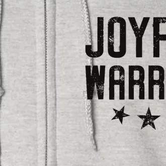 Joyful Warrior Kamala Harris 2024 Design Art Full Zip Hoodie