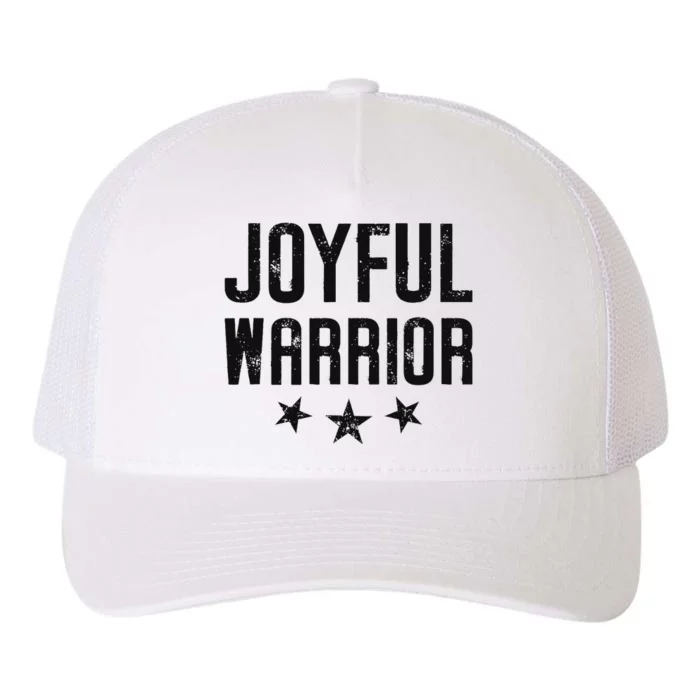 Joyful Warrior Kamala Harris 2024 Design Art Yupoong Adult 5-Panel Trucker Hat