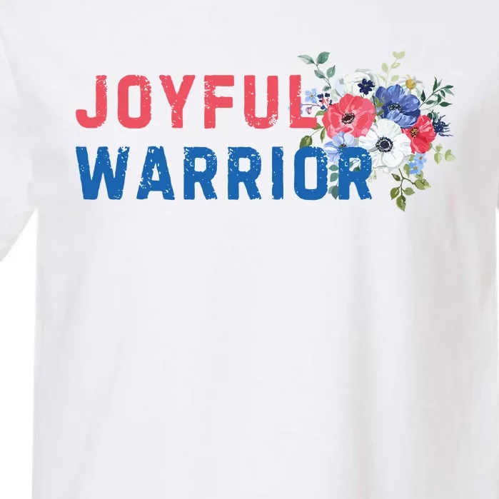 Joyful Warrior Kamala Harris 2024 Garment-Dyed Heavyweight T-Shirt