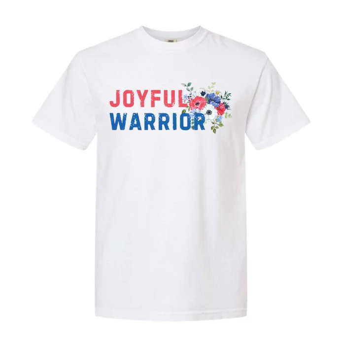 Joyful Warrior Kamala Harris 2024 Garment-Dyed Heavyweight T-Shirt