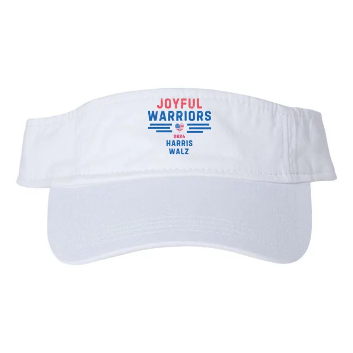 Joyful Warriors Kamala Harris 2024 Valucap Bio-Washed Visor