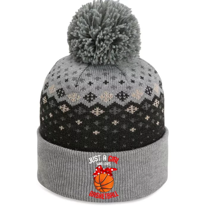 Just Who Loves Basketball The Baniff Cuffed Pom Beanie