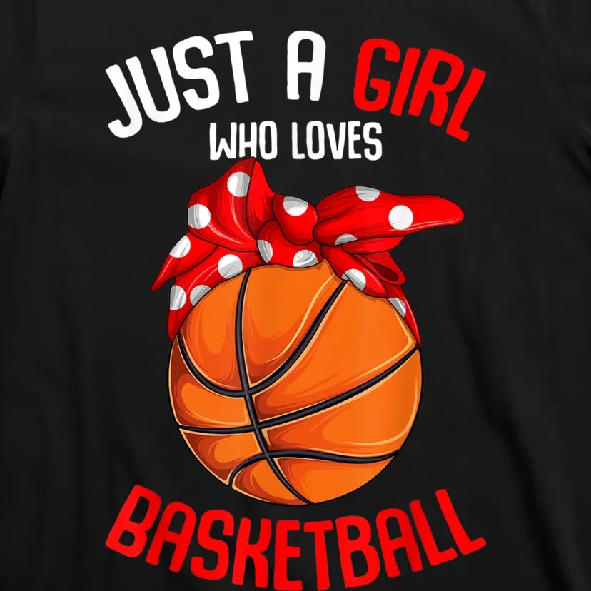 Just Who Loves Basketball T-Shirt