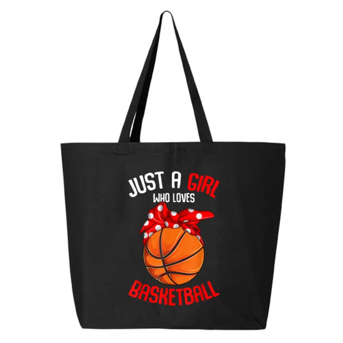 Just Who Loves Basketball 25L Jumbo Tote