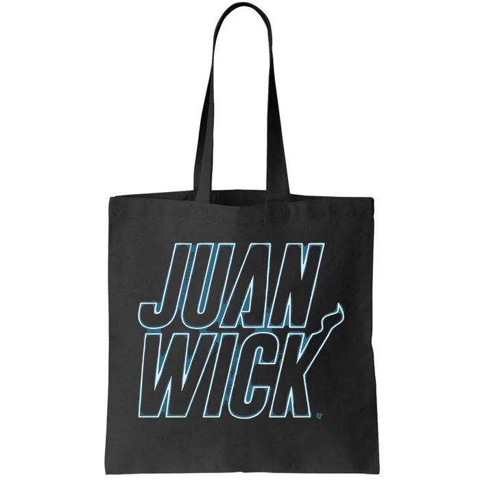 Juan Wick Miami Basketball Tote Bag