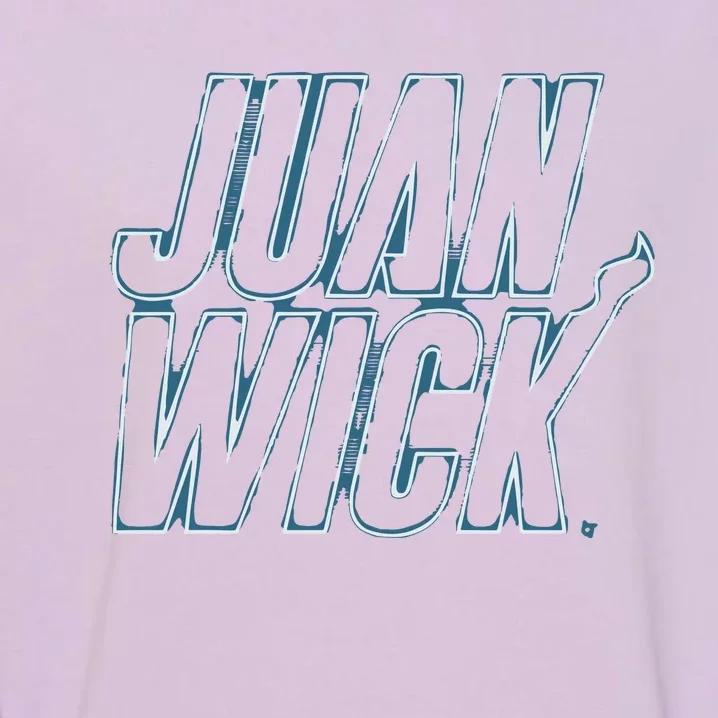 Juan Wick Miami Basketball Garment-Dyed Sweatshirt