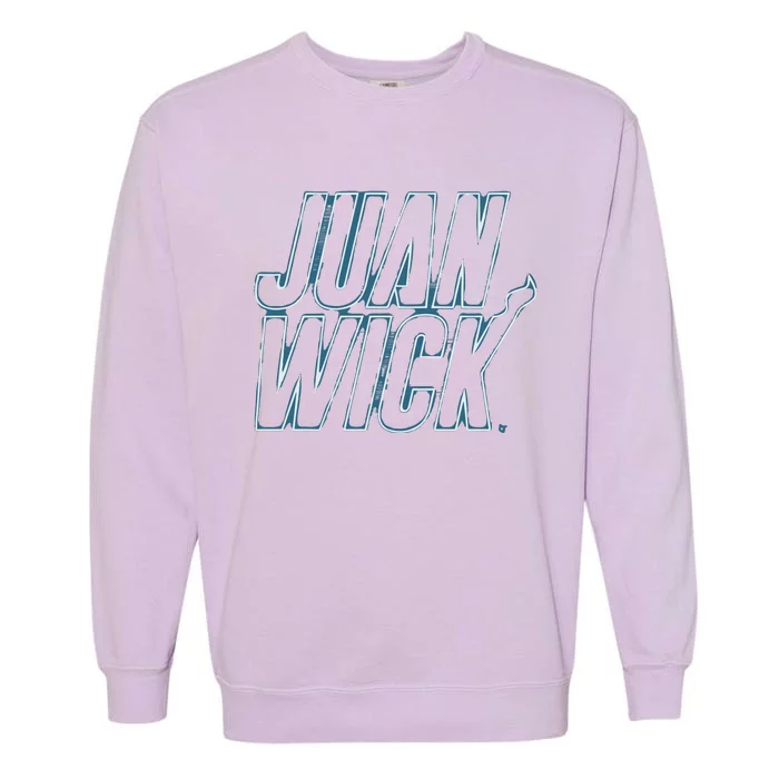 Juan Wick Miami Basketball Garment-Dyed Sweatshirt