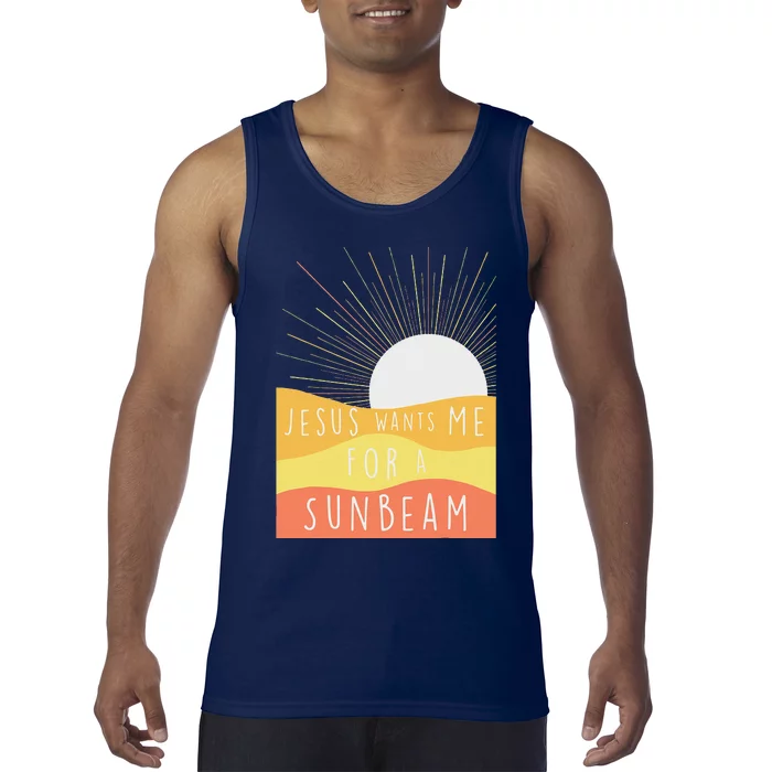 Jesus Wants Me For A Sunbeam Tank Top