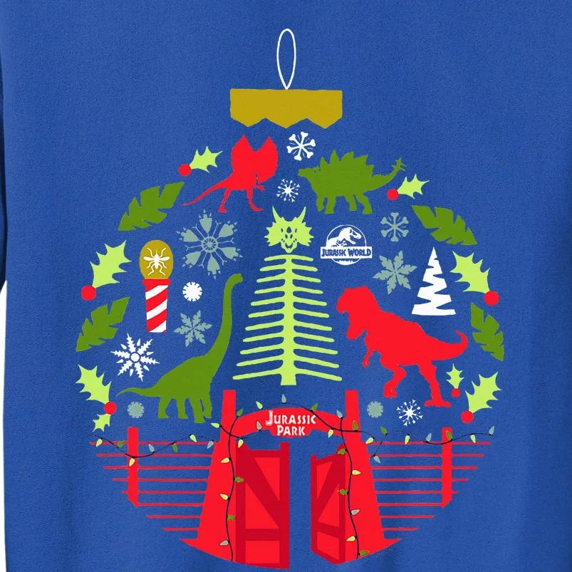 Jurassic World Ornament Tall Sweatshirt