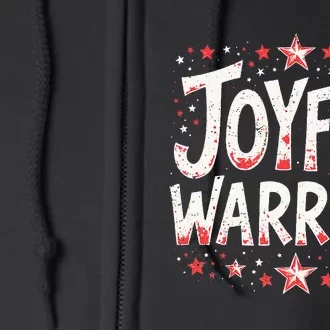 Joyful Warrior Pro Kamala Harris 2024 Kamala 2024 Supporter Full Zip Hoodie