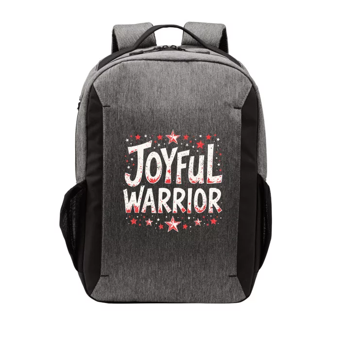 Joyful Warrior Pro Kamala Harris 2024 Kamala 2024 Supporter Vector Backpack