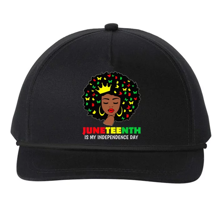 Juneteenth wo Queen African American black Wo Snapback Five-Panel Rope Hat