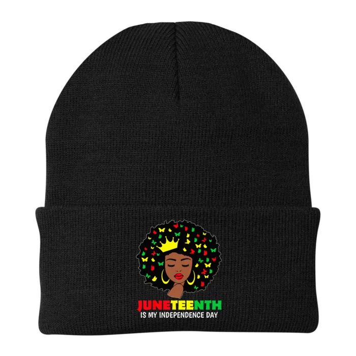 Juneteenth wo Queen African American black Wo Knit Cap Winter Beanie