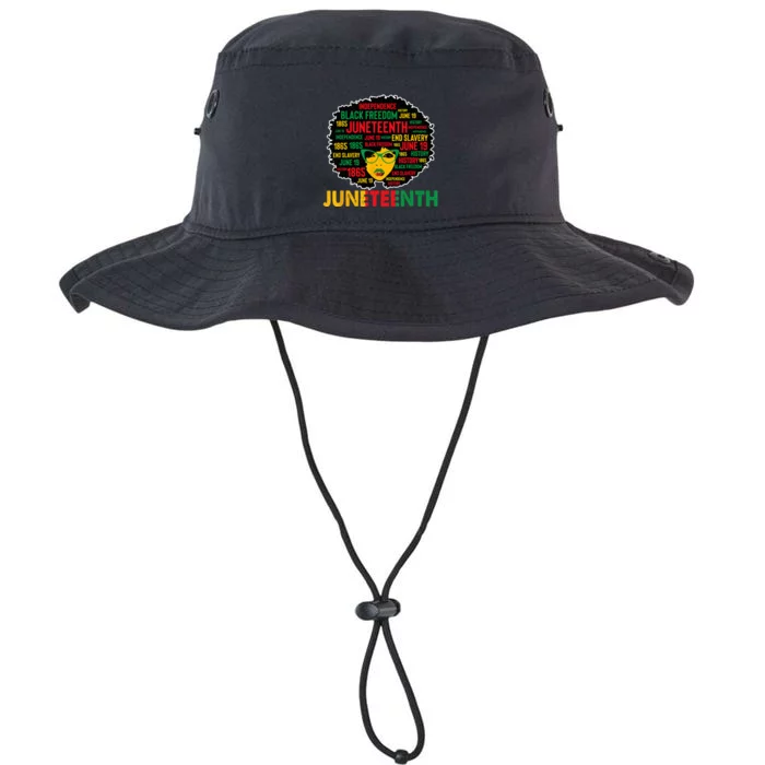 Juneteenth Wo Queen African American Black Afro Legacy Cool Fit Booney Bucket Hat