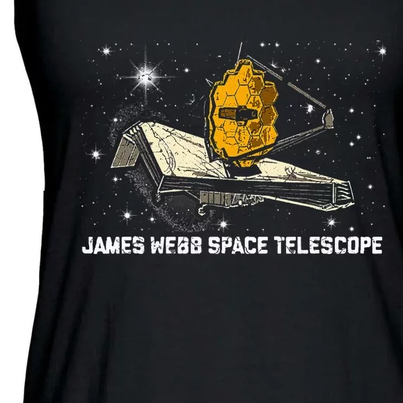 James Webb Space Telescope JWST Astronomy Astrophysics Ladies Essential Flowy Tank