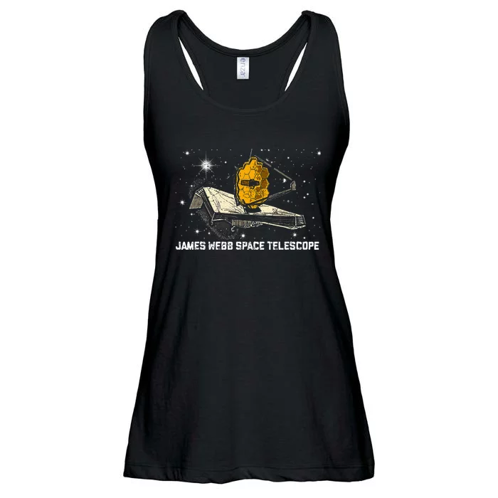 James Webb Space Telescope JWST Astronomy Astrophysics Ladies Essential Flowy Tank