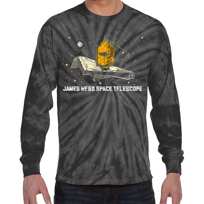 James Webb Space Telescope JWST Astronomy Astrophysics Tie-Dye Long Sleeve Shirt