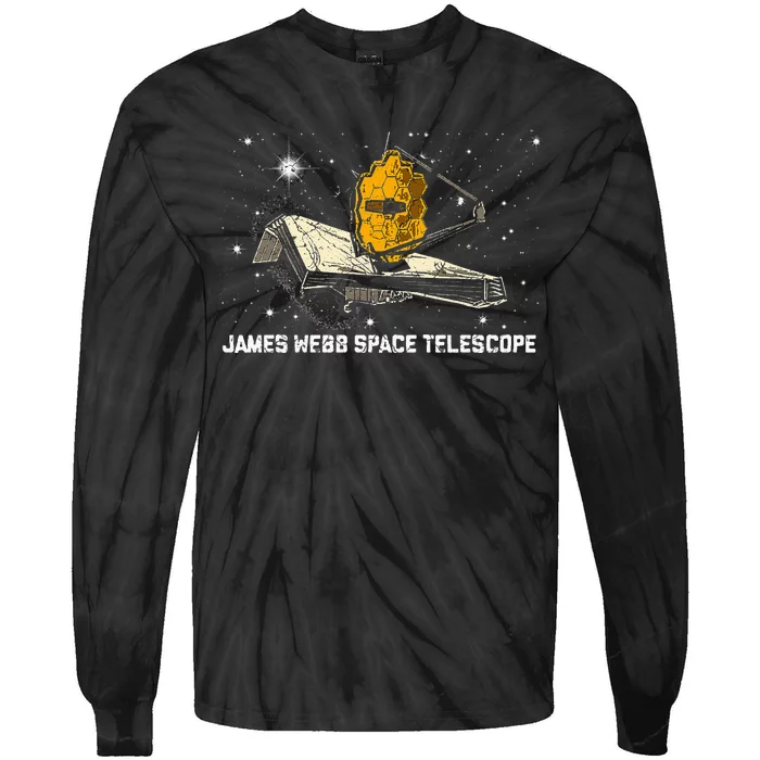 James Webb Space Telescope JWST Astronomy Astrophysics Tie-Dye Long Sleeve Shirt