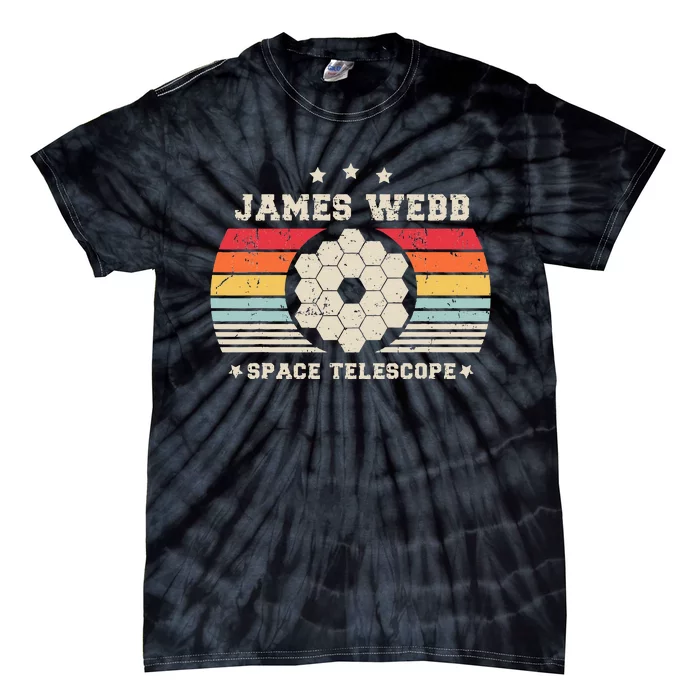 James Webb Space Telescope Retro Cosmic JWST Vintage Space Tie-Dye T-Shirt